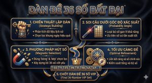 Dàn đề 36 số bất bại chính xác nhất