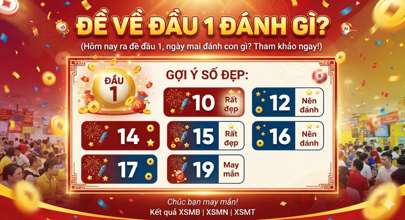 Đề Về Đầu 1 Đánh Gì Chuẩn Xác Tăng Cơ Hội Thắng Cao Hôm Nay