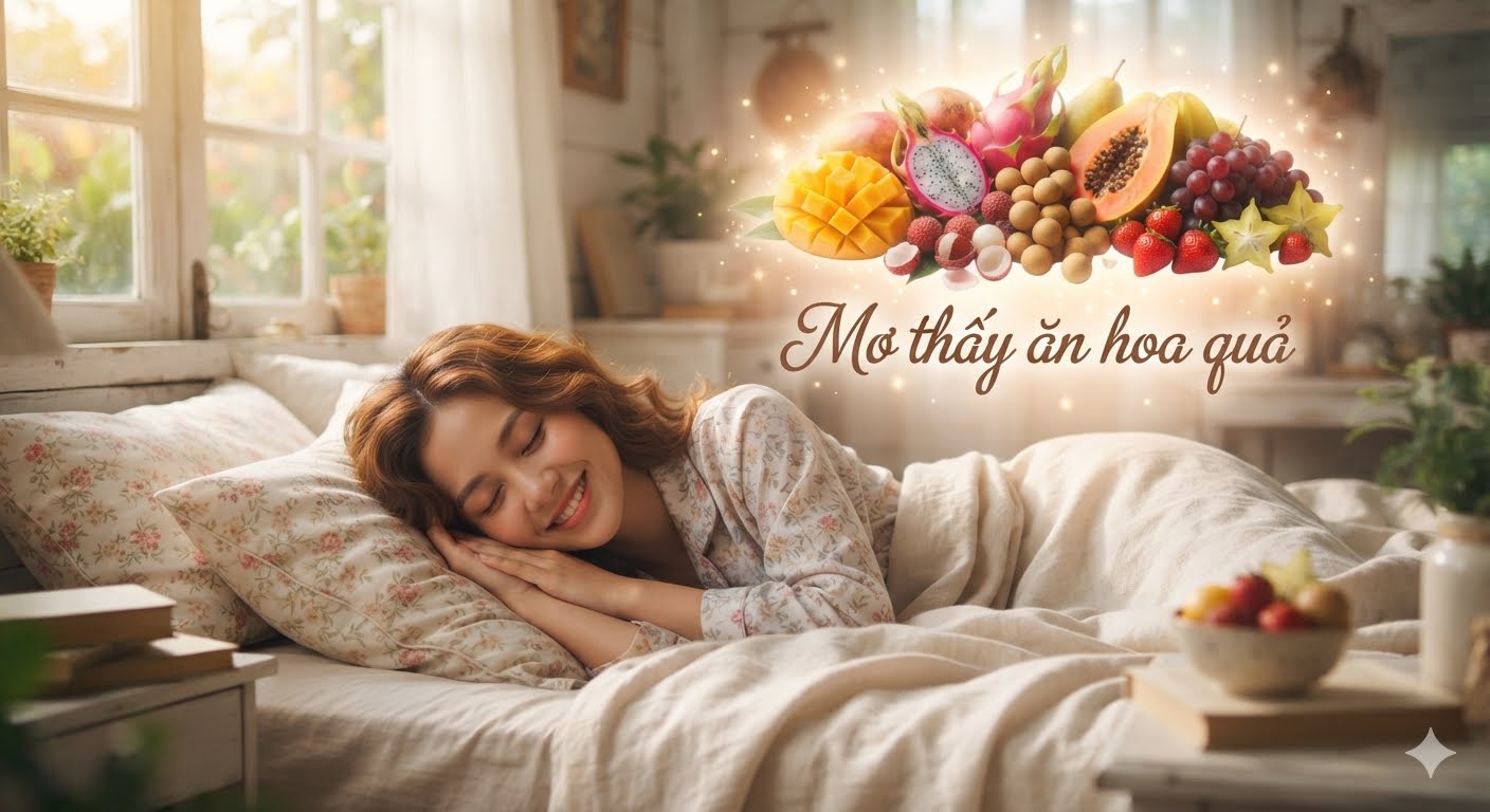 Mơ Thấy Ăn Hoa Quả – Giải Mã Điềm Báo Sung Túc Và Vận May