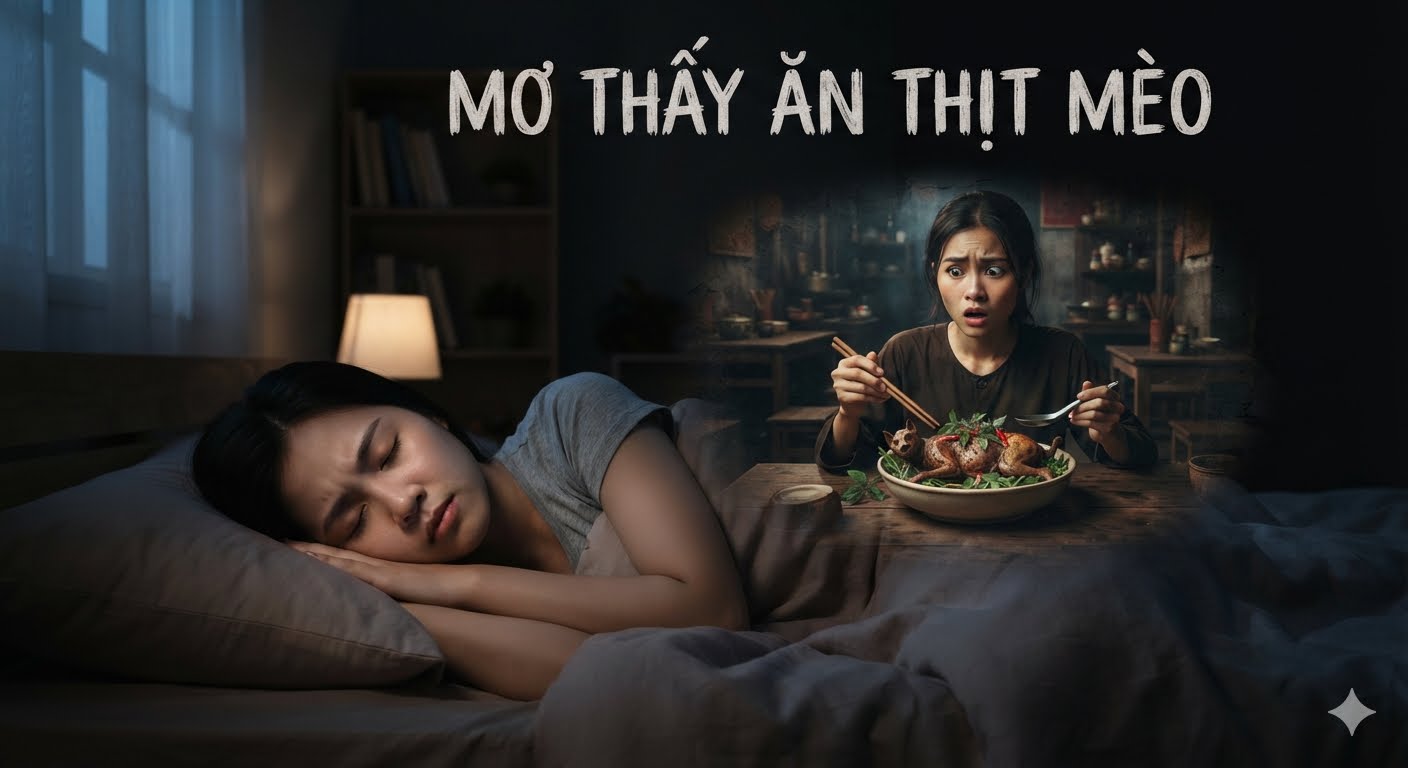 Mơ Thấy Ăn Thịt Mèo – Phân Tích Ý Nghĩa Và Số May Mắn Gợi Ý