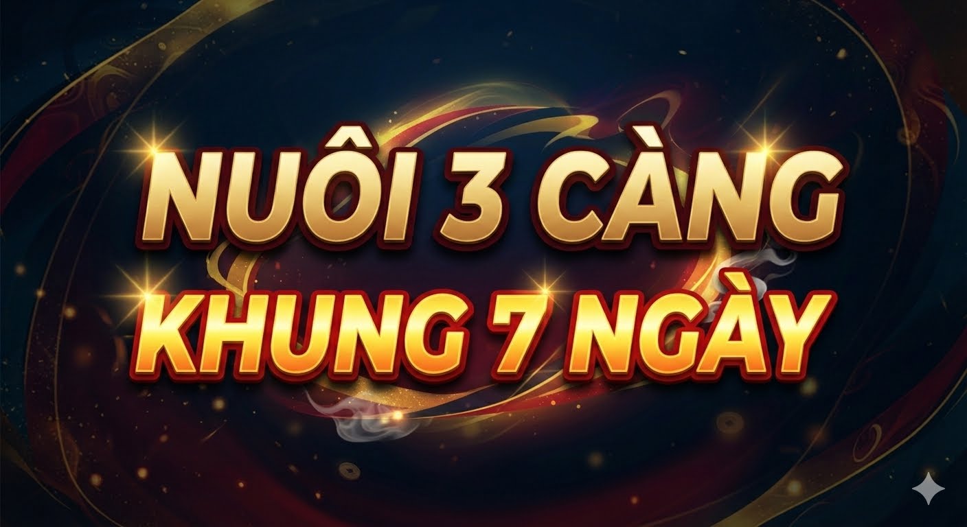 Nuôi 3 càng khung 7 ngày bất bại quanh năm