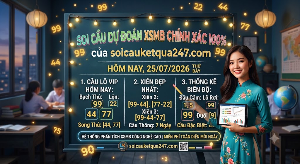 Soi Cầu Dự Đoán XSMB Chính Xác 100 Đánh La Thắng Siêu Vip