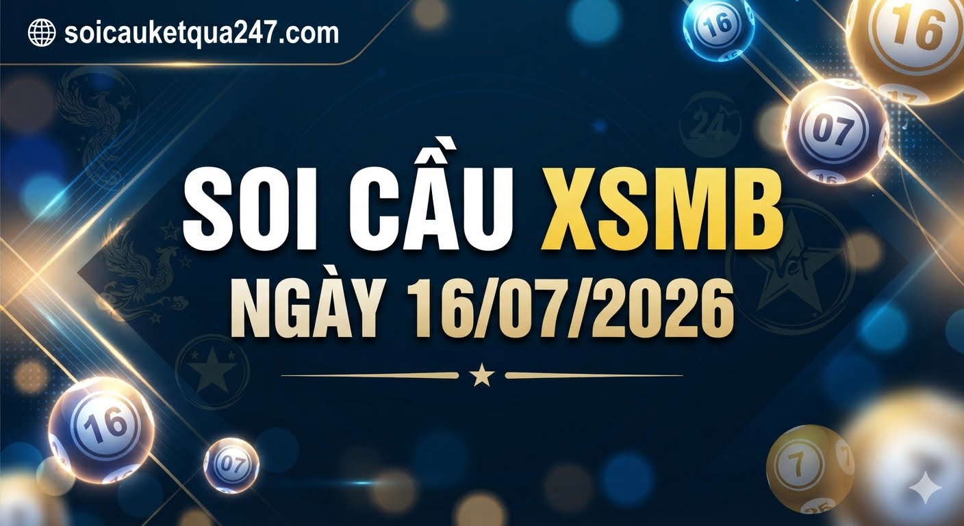 Soi cầu XSMB ngày 16/07/2026 chính xác miễn phí