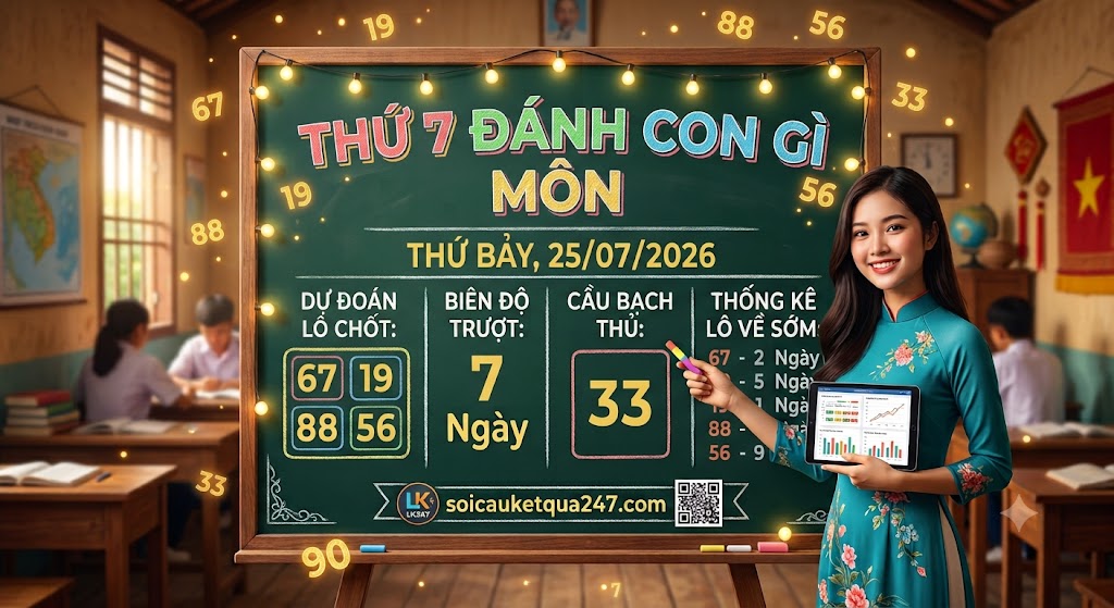 Thứ 7 Đánh Con Gì? Chọn Số Theo Chu Kỳ Cuối Tuần Ổn Định